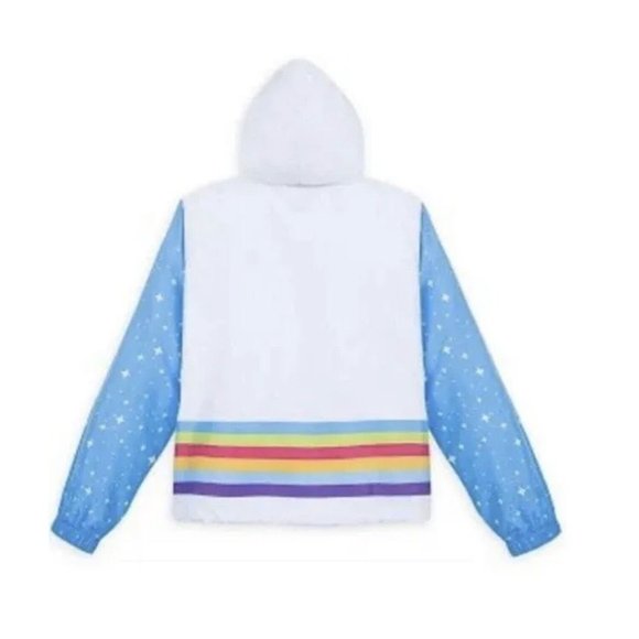 Disney Parks Magic Kingdom Fantasyland Windbreaker Jacket Adult 1X NEW WITH TAGS - Picture 2 of 4